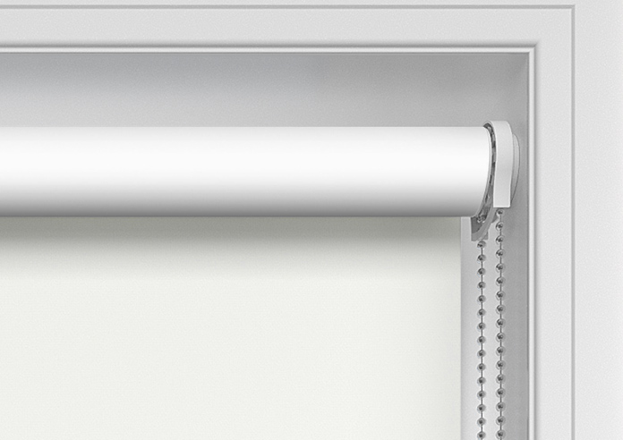 Rimini (FR Blackout), Arctic White - Twist&Fit Roller Blind - Image 11